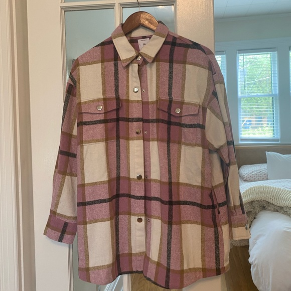 NWOT YLLW The Label Flannel - Picture 4 of 5